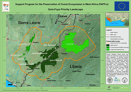 Gola-Foya priority landscape